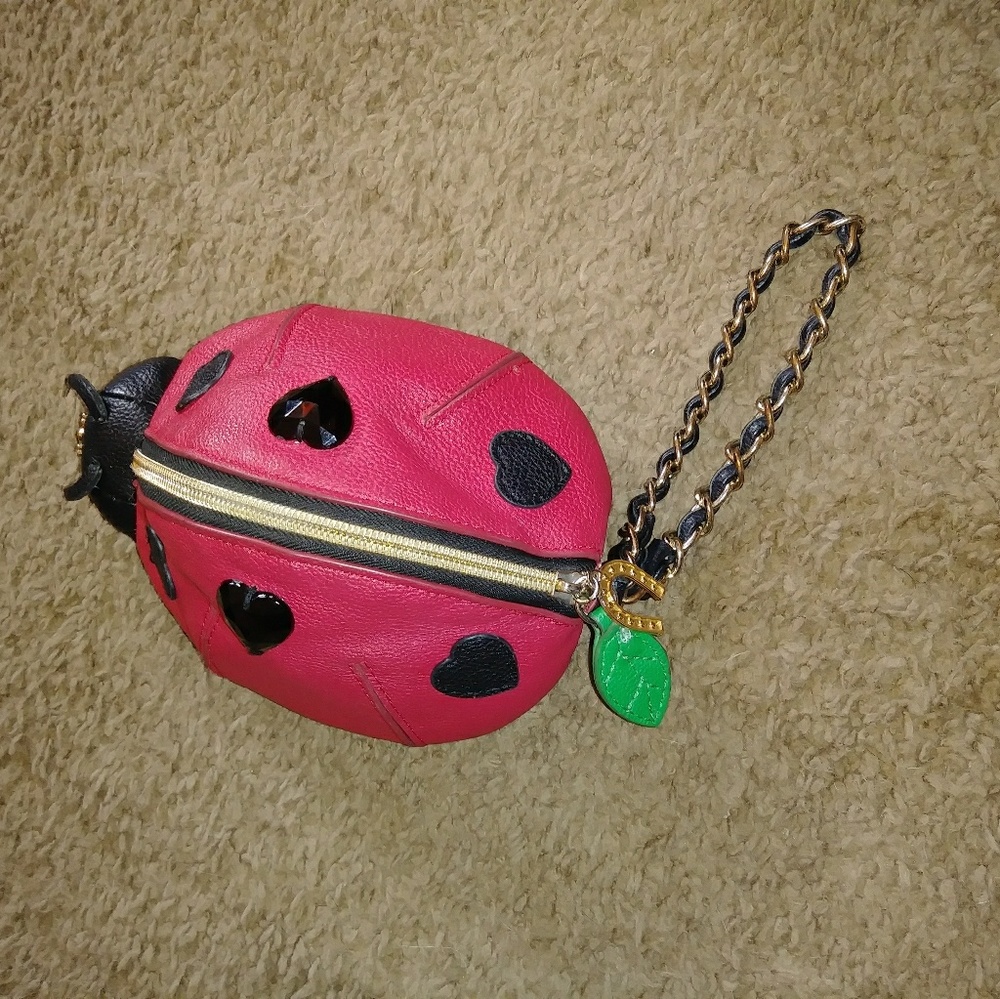 🐞 Betsey Johnson Ladybug Wristlet